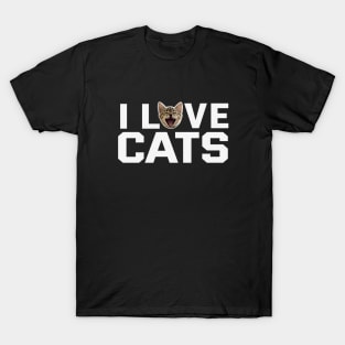 I LOVE CATS V.1 T-Shirt